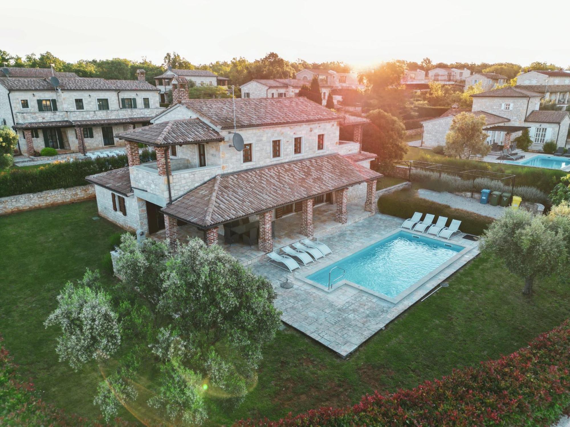 The Blueview Villas Sveti Lovrec Sveti Lovreč Pazenatički Extérieur photo